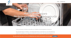 Desktop Screenshot of horecavaatwassers.com