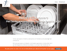 Tablet Screenshot of horecavaatwassers.com